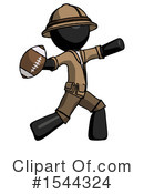 Black Design Mascot Clipart #1544324 by Leo Blanchette