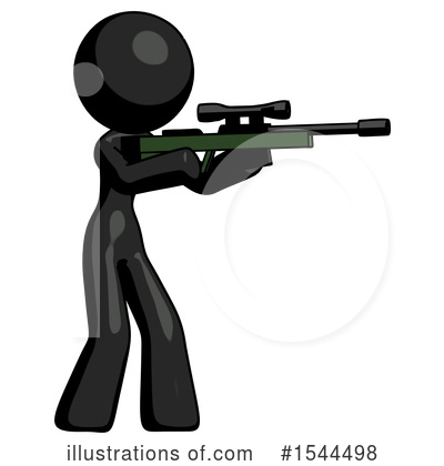 Royalty-Free (RF) Black Design Mascot Clipart Illustration by Leo Blanchette - Stock Sample #1544498