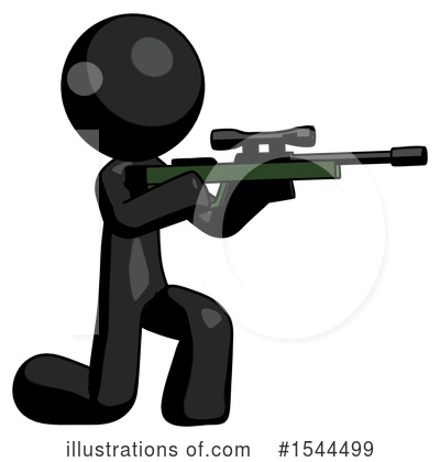 Royalty-Free (RF) Black Design Mascot Clipart Illustration by Leo Blanchette - Stock Sample #1544499