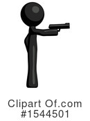Black Design Mascot Clipart #1544501 by Leo Blanchette