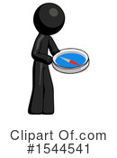Black Design Mascot Clipart #1544541 by Leo Blanchette