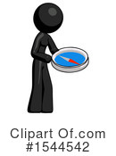 Black Design Mascot Clipart #1544542 by Leo Blanchette