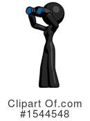 Black Design Mascot Clipart #1544548 by Leo Blanchette