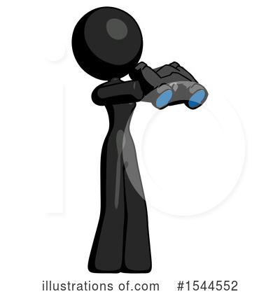 Royalty-Free (RF) Black Design Mascot Clipart Illustration by Leo Blanchette - Stock Sample #1544552