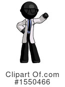 Black Design Mascot Clipart #1550466 by Leo Blanchette