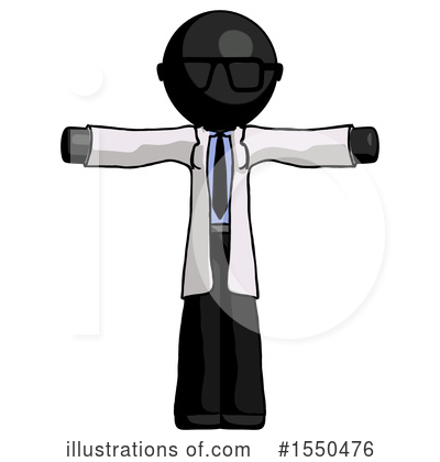 Royalty-Free (RF) Black Design Mascot Clipart Illustration by Leo Blanchette - Stock Sample #1550476