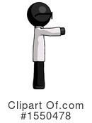 Black Design Mascot Clipart #1550478 by Leo Blanchette