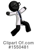 Black Design Mascot Clipart #1550481 by Leo Blanchette