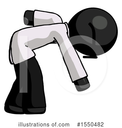 Royalty-Free (RF) Black Design Mascot Clipart Illustration by Leo Blanchette - Stock Sample #1550482