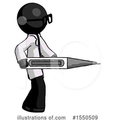 Royalty-Free (RF) Black Design Mascot Clipart Illustration by Leo Blanchette - Stock Sample #1550509