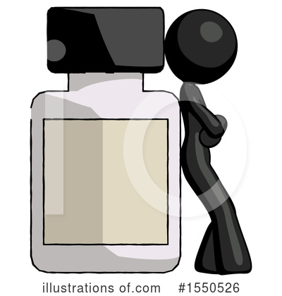 Royalty-Free (RF) Black Design Mascot Clipart Illustration by Leo Blanchette - Stock Sample #1550526