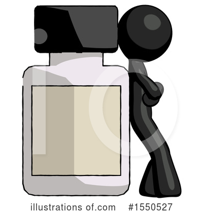Royalty-Free (RF) Black Design Mascot Clipart Illustration by Leo Blanchette - Stock Sample #1550527