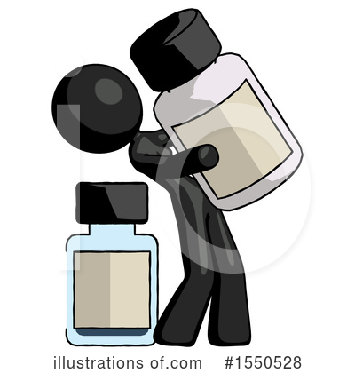 Royalty-Free (RF) Black Design Mascot Clipart Illustration by Leo Blanchette - Stock Sample #1550528