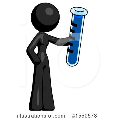 Royalty-Free (RF) Black Design Mascot Clipart Illustration by Leo Blanchette - Stock Sample #1550573