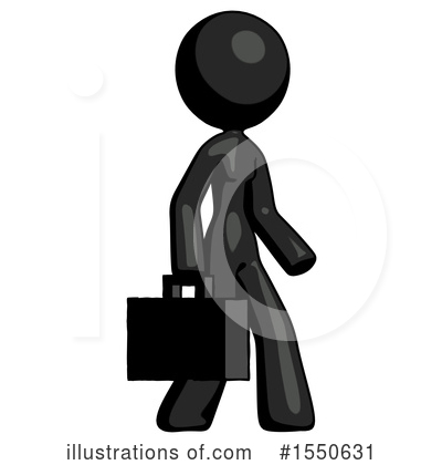 Royalty-Free (RF) Black Design Mascot Clipart Illustration by Leo Blanchette - Stock Sample #1550631