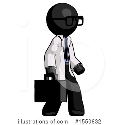 Royalty-Free (RF) Black Design Mascot Clipart Illustration by Leo Blanchette - Stock Sample #1550632