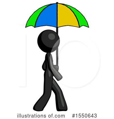Royalty-Free (RF) Black Design Mascot Clipart Illustration by Leo Blanchette - Stock Sample #1550643