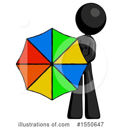 Royalty-Free (RF) Black Design Mascot Clipart Illustration by Leo Blanchette - Stock Sample #1550647