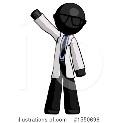 Royalty-Free (RF) Black Design Mascot Clipart Illustration by Leo Blanchette - Stock Sample #1550696