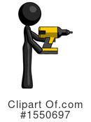 Black Design Mascot Clipart #1550697 by Leo Blanchette