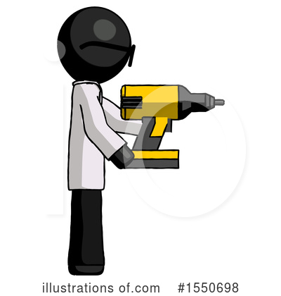 Royalty-Free (RF) Black Design Mascot Clipart Illustration by Leo Blanchette - Stock Sample #1550698
