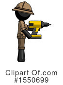 Black Design Mascot Clipart #1550699 by Leo Blanchette
