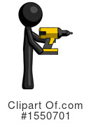 Black Design Mascot Clipart #1550701 by Leo Blanchette