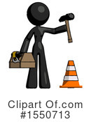 Black Design Mascot Clipart #1550713 by Leo Blanchette
