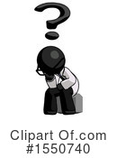 Black Design Mascot Clipart #1550740 by Leo Blanchette