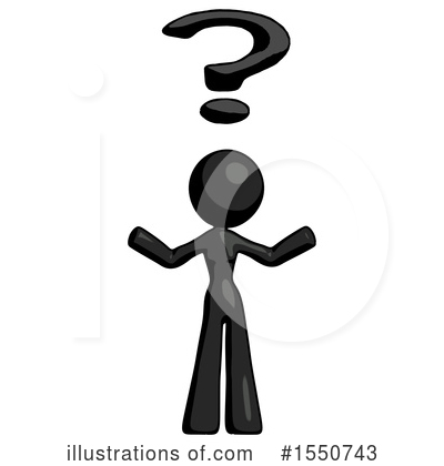 Royalty-Free (RF) Black Design Mascot Clipart Illustration by Leo Blanchette - Stock Sample #1550743