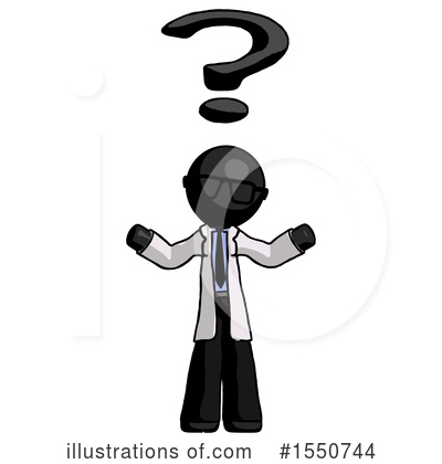 Royalty-Free (RF) Black Design Mascot Clipart Illustration by Leo Blanchette - Stock Sample #1550744