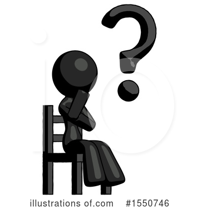 Royalty-Free (RF) Black Design Mascot Clipart Illustration by Leo Blanchette - Stock Sample #1550746