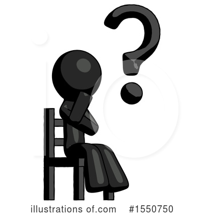 Royalty-Free (RF) Black Design Mascot Clipart Illustration by Leo Blanchette - Stock Sample #1550750