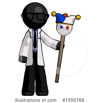 Royalty-Free (RF) Black Design Mascot Clipart Illustration by Leo Blanchette - Stock Sample #1550766