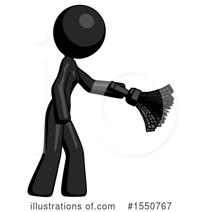 Royalty-Free (RF) Black Design Mascot Clipart Illustration by Leo Blanchette - Stock Sample #1550767