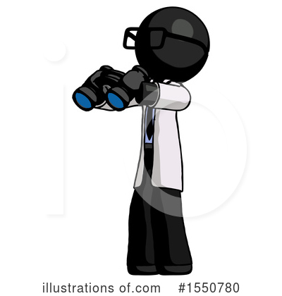 Royalty-Free (RF) Black Design Mascot Clipart Illustration by Leo Blanchette - Stock Sample #1550780
