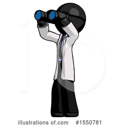 Royalty-Free (RF) Black Design Mascot Clipart Illustration by Leo Blanchette - Stock Sample #1550781