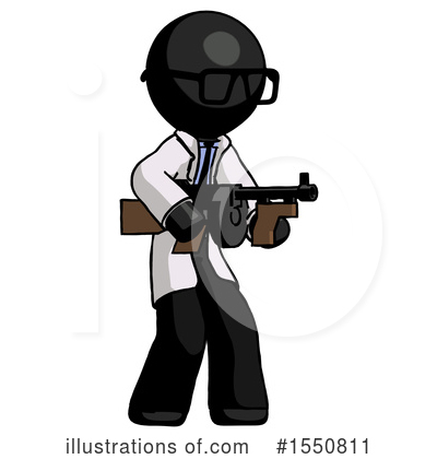 Royalty-Free (RF) Black Design Mascot Clipart Illustration by Leo Blanchette - Stock Sample #1550811