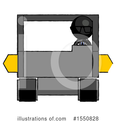 Royalty-Free (RF) Black Design Mascot Clipart Illustration by Leo Blanchette - Stock Sample #1550828