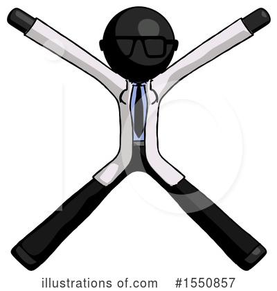 Royalty-Free (RF) Black Design Mascot Clipart Illustration by Leo Blanchette - Stock Sample #1550857