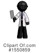 Black Design Mascot Clipart #1550859 by Leo Blanchette