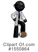 Black Design Mascot Clipart #1550864 by Leo Blanchette