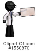 Black Design Mascot Clipart #1550870 by Leo Blanchette