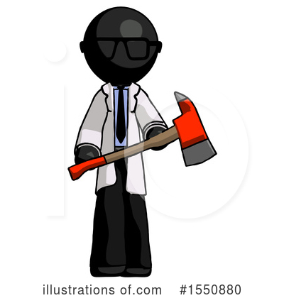 Royalty-Free (RF) Black Design Mascot Clipart Illustration by Leo Blanchette - Stock Sample #1550880