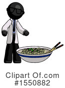 Black Design Mascot Clipart #1550882 by Leo Blanchette