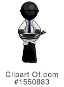 Black Design Mascot Clipart #1550883 by Leo Blanchette