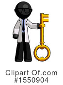 Black Design Mascot Clipart #1550904 by Leo Blanchette