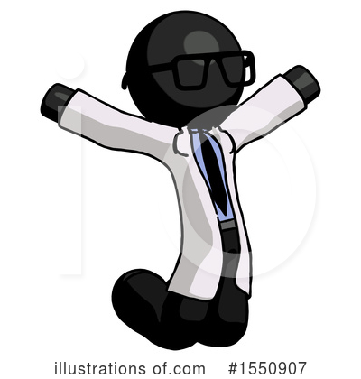 Royalty-Free (RF) Black Design Mascot Clipart Illustration by Leo Blanchette - Stock Sample #1550907