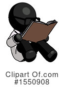 Black Design Mascot Clipart #1550908 by Leo Blanchette