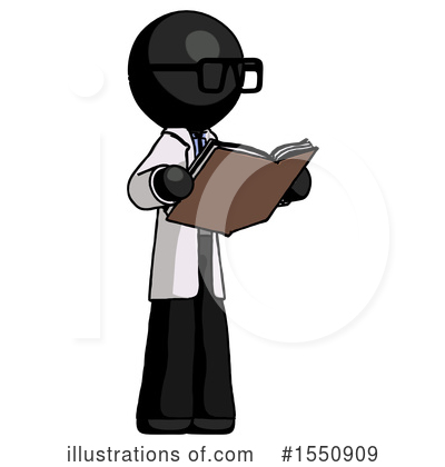 Royalty-Free (RF) Black Design Mascot Clipart Illustration by Leo Blanchette - Stock Sample #1550909